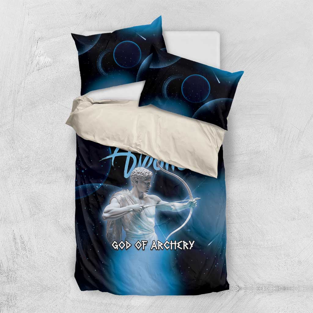 Ancient Greek Apollo Bedding Set God Of Archery - Wonder Print Shop