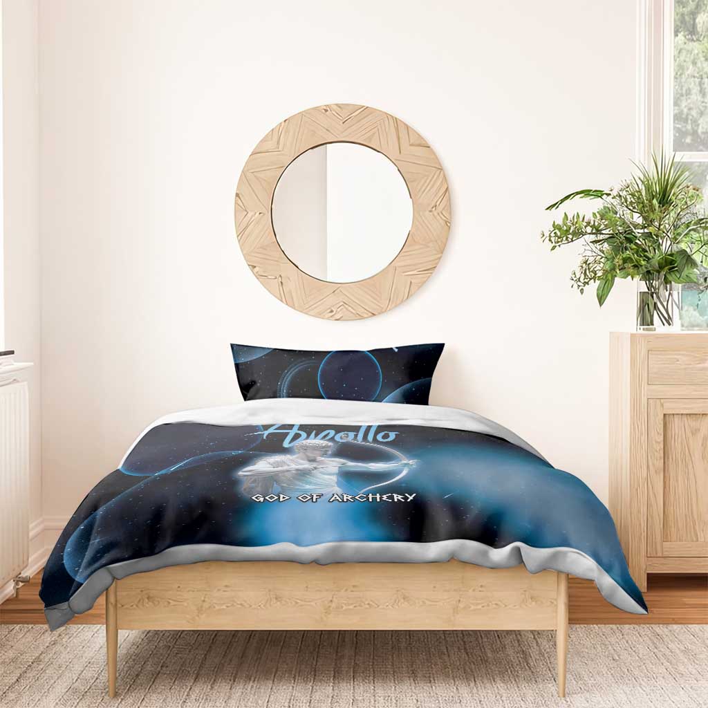 Ancient Greek Apollo Bedding Set God Of Archery - Wonder Print Shop