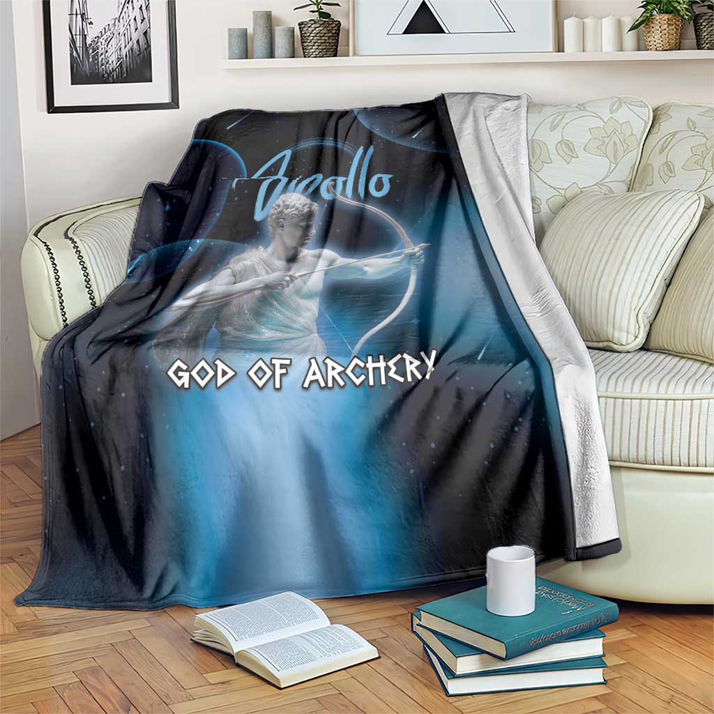 Ancient Greek Apollo Blanket God Of Archery - Wonder Print Shop