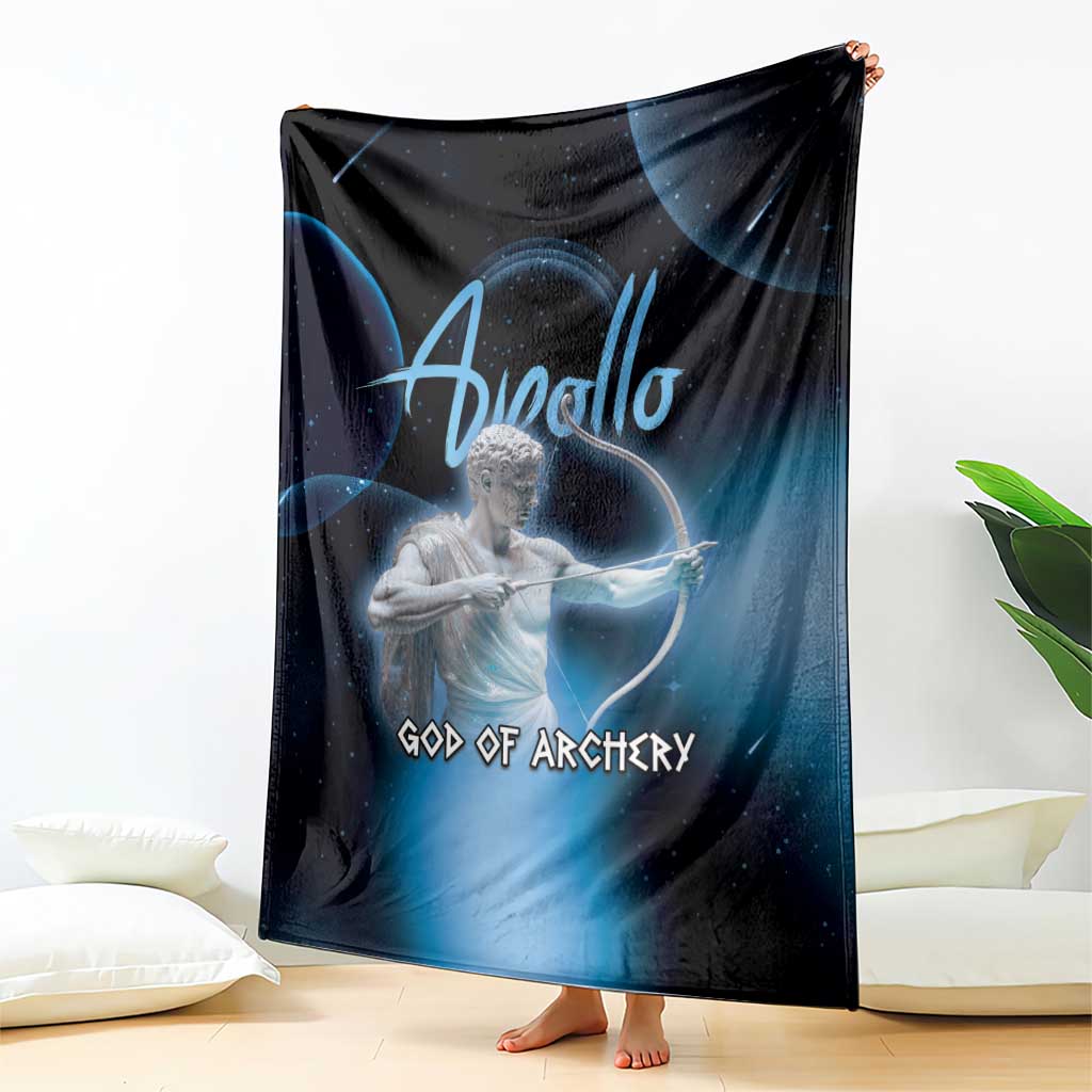 Ancient Greek Apollo Blanket God Of Archery - Wonder Print Shop