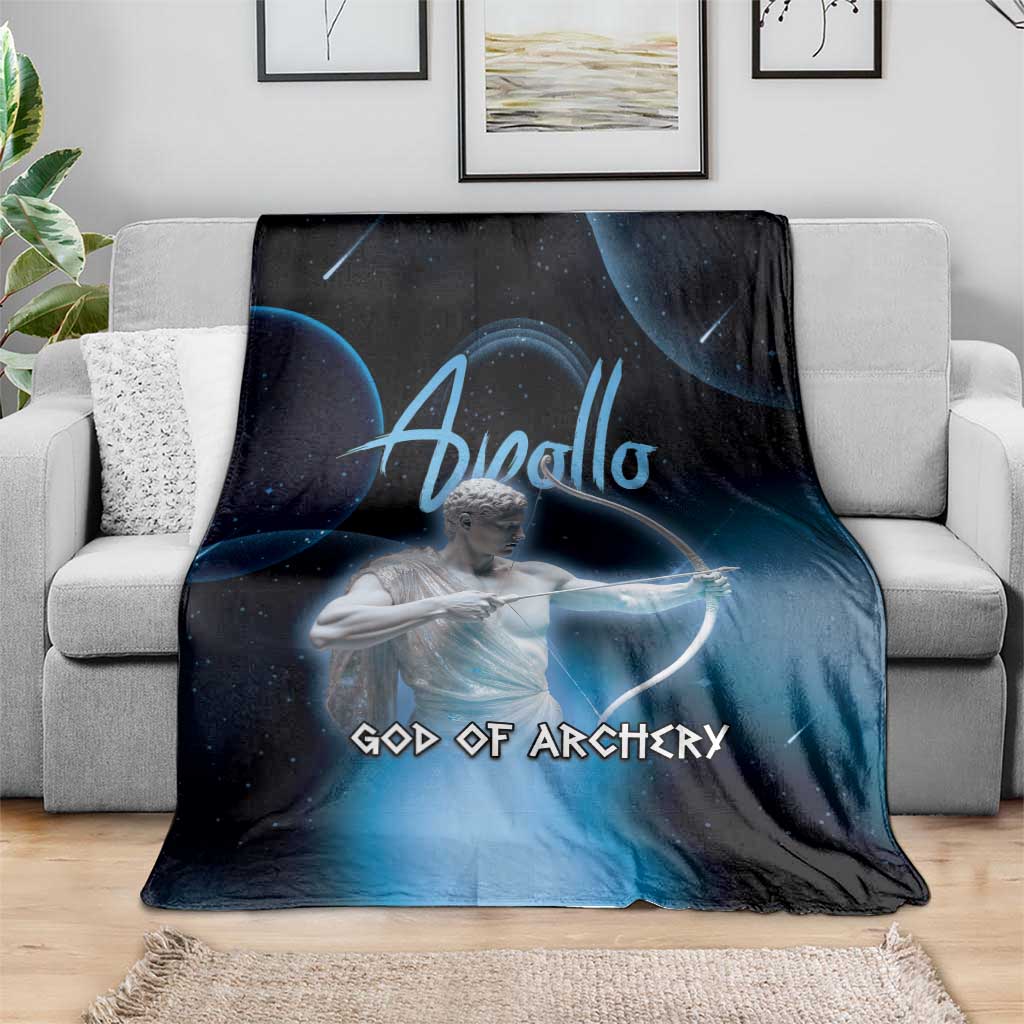 Ancient Greek Apollo Blanket God Of Archery - Wonder Print Shop