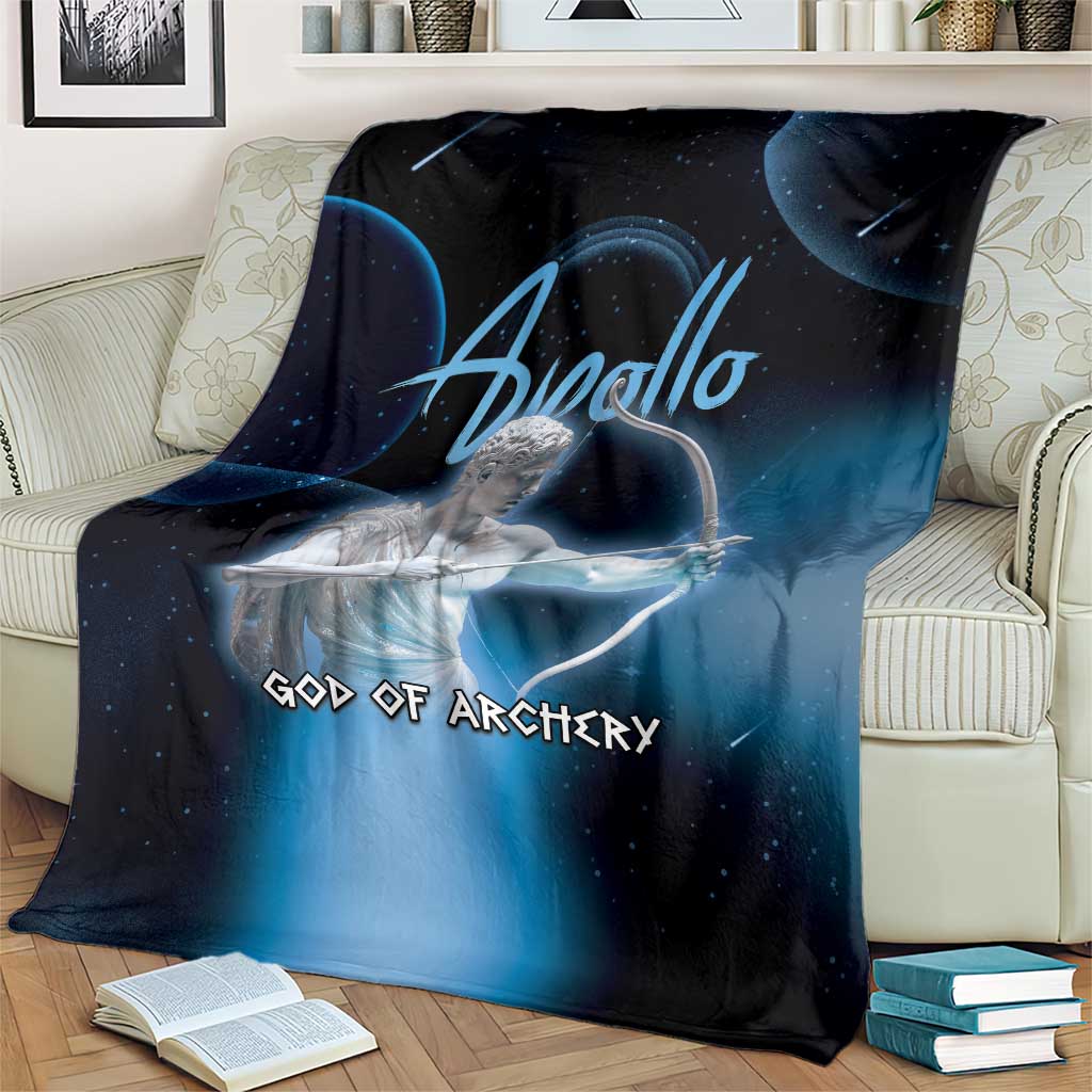 Ancient Greek Apollo Blanket God Of Archery - Wonder Print Shop