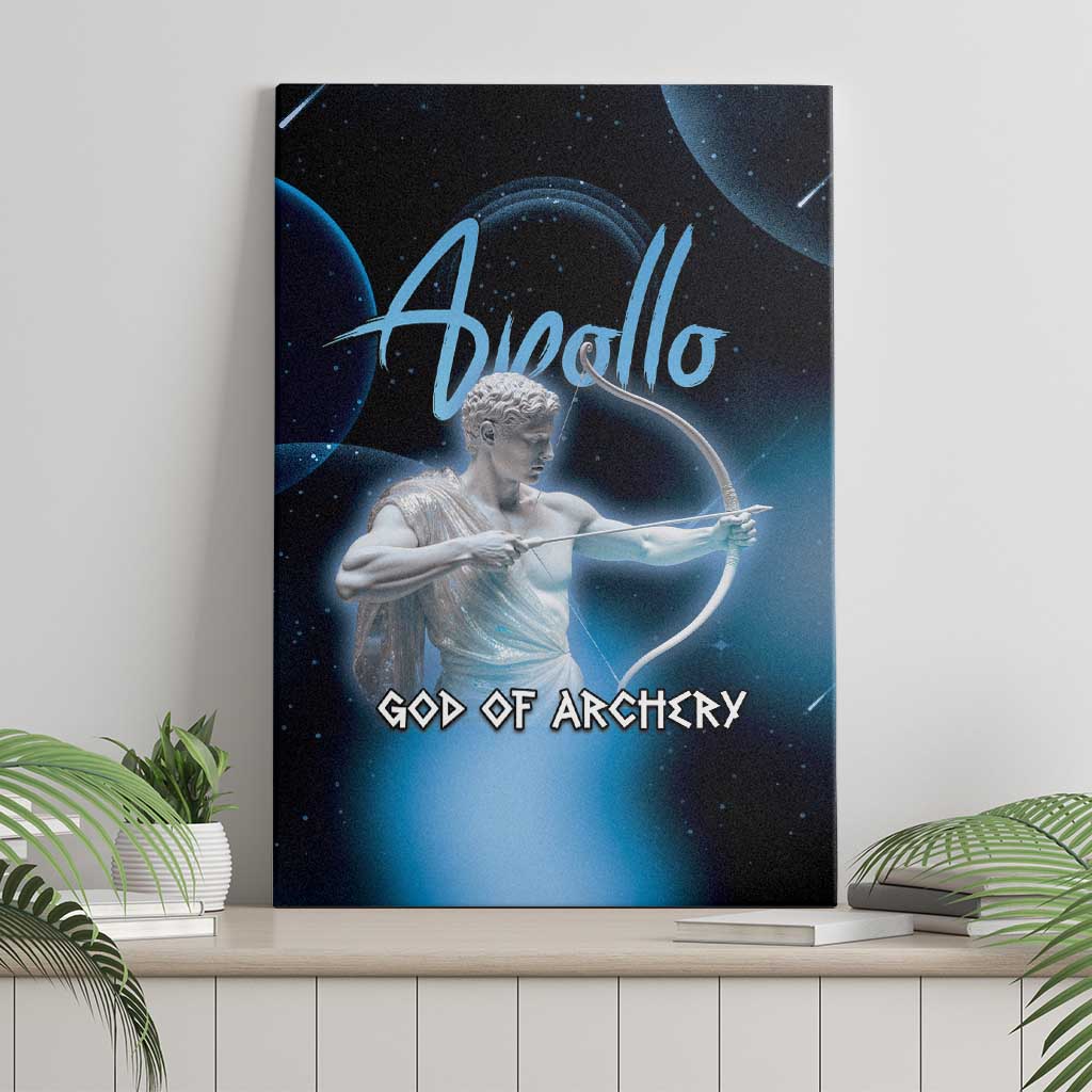 Ancient Greek Apollo Canvas Wall Art God Of Archery - Wonder Print Shop