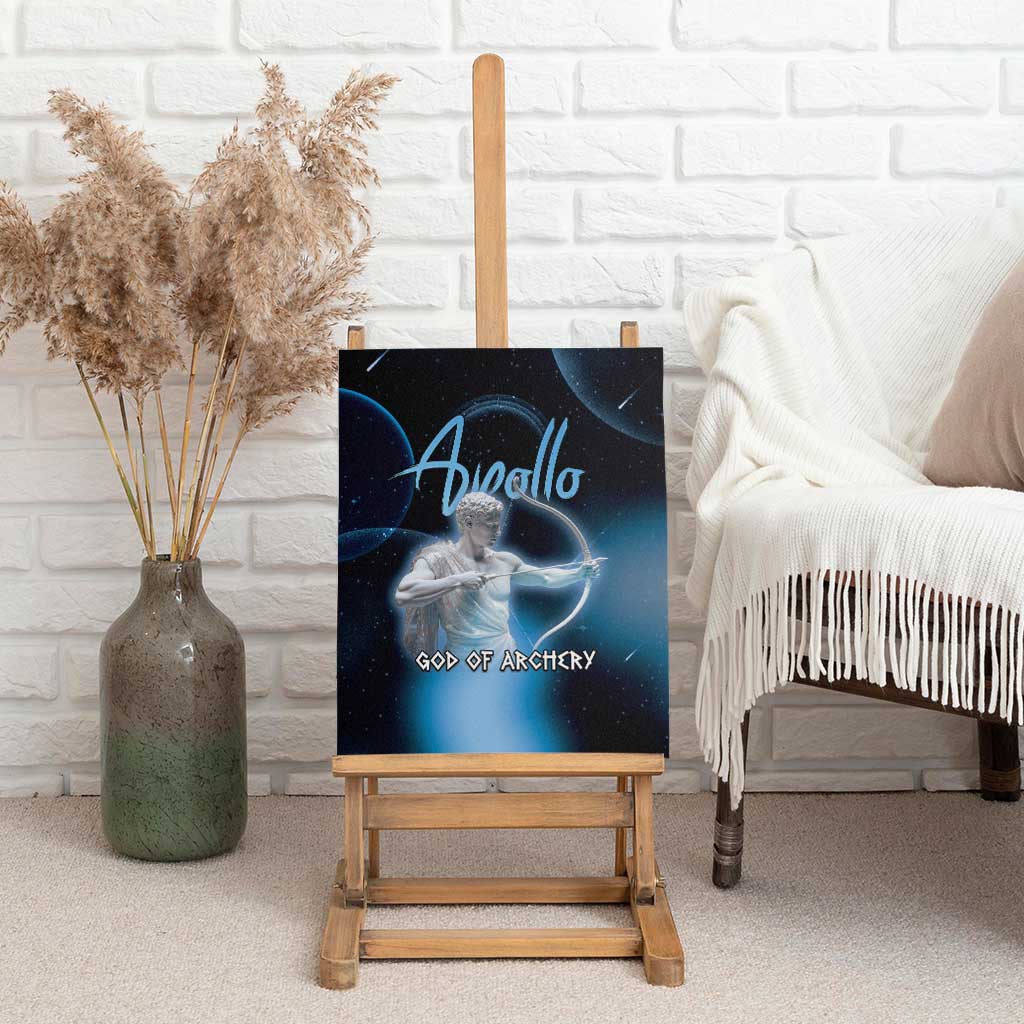 Ancient Greek Apollo Canvas Wall Art God Of Archery - Wonder Print Shop