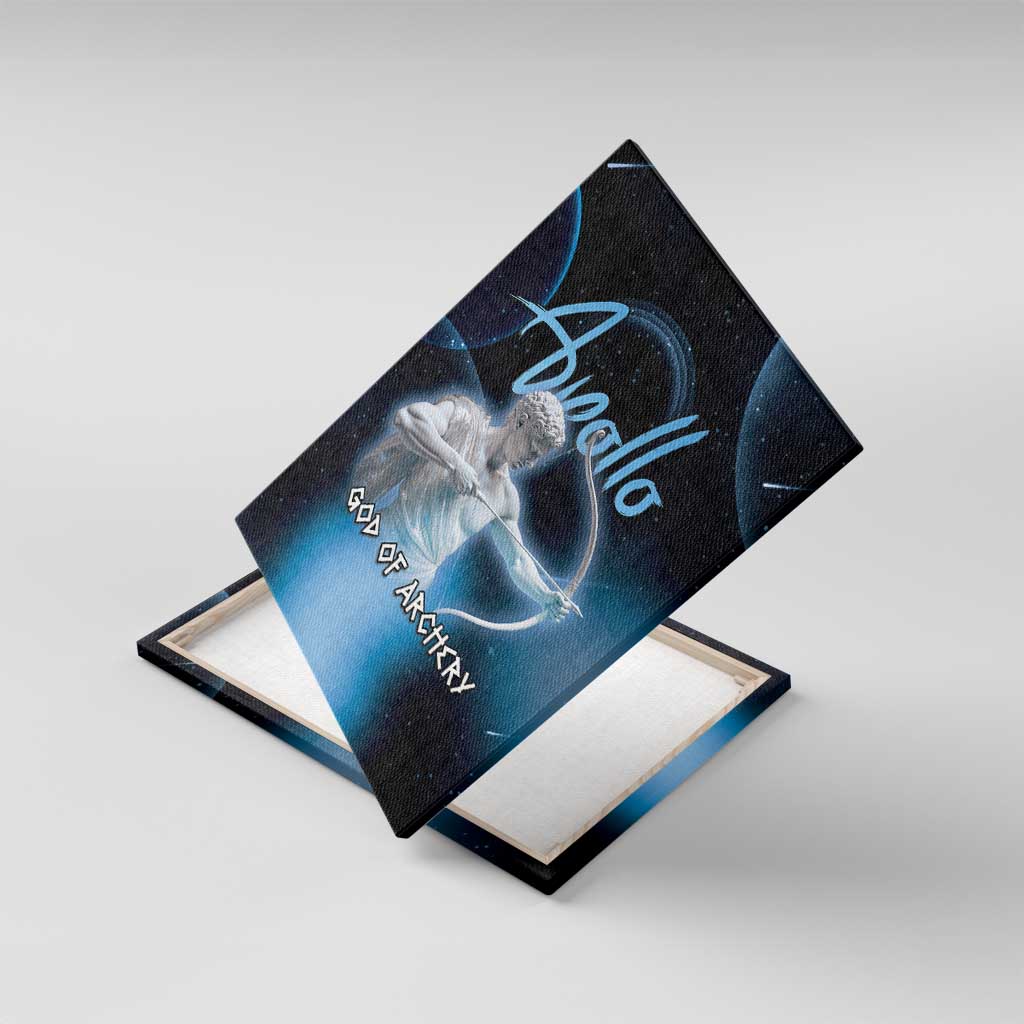 Ancient Greek Apollo Canvas Wall Art God Of Archery - Wonder Print Shop