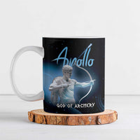 Ancient Greek Apollo Ceramic Mug God Of Archery - Wonder Print Shop