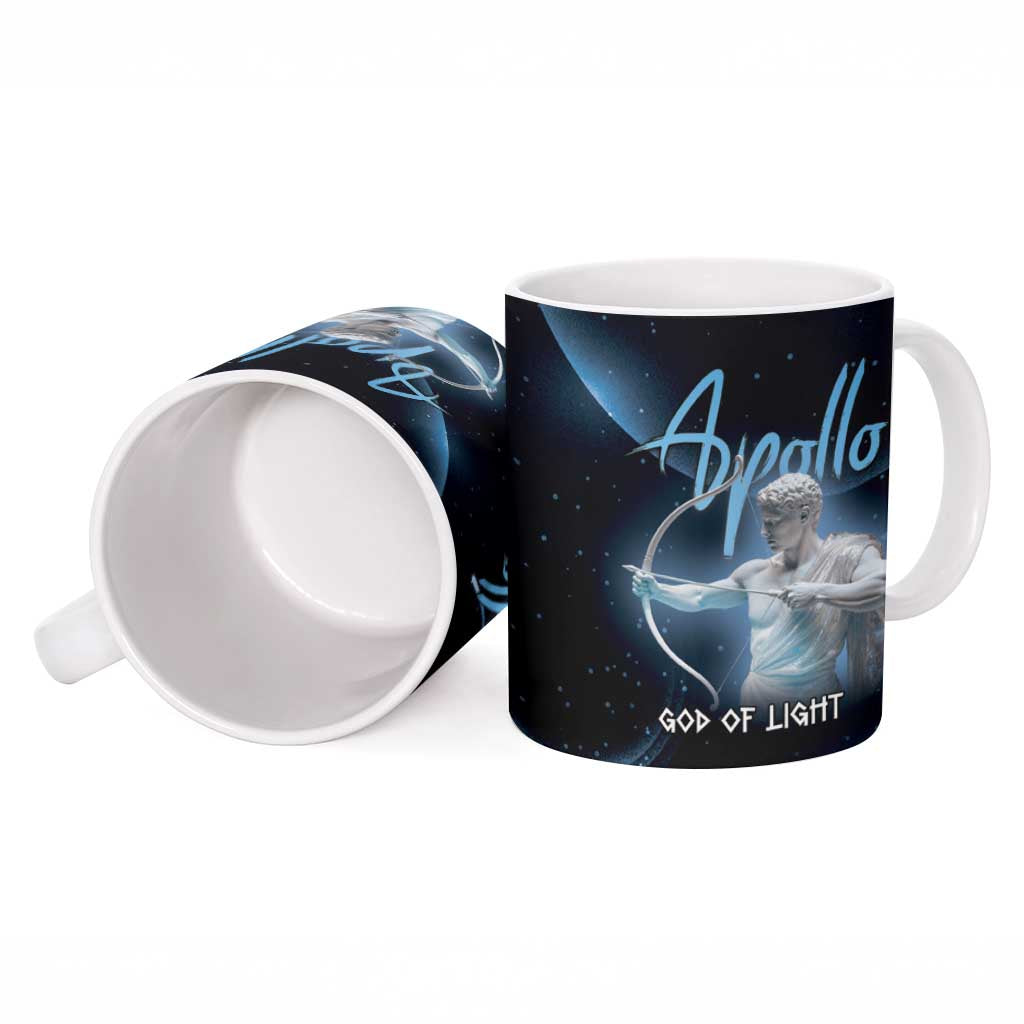 Ancient Greek Apollo Ceramic Mug God Of Archery - Wonder Print Shop