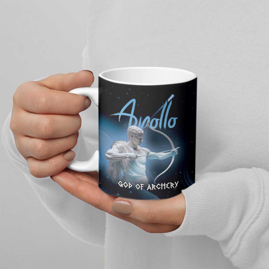 Ancient Greek Apollo Ceramic Mug God Of Archery - Wonder Print Shop