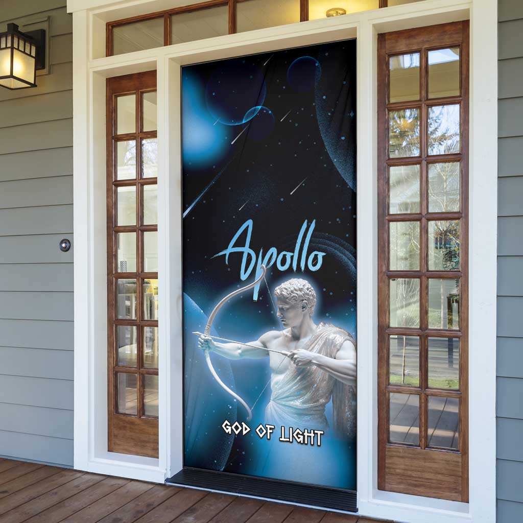 Ancient Greek Apollo Door Cover God Of Archery - Wonder Print Shop