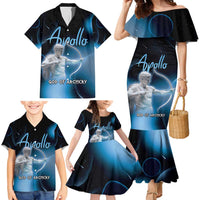 Ancient Greek Apollo Family Matching Mermaid Dress and Hawaiian Shirt God Of Archery - Wonder Print Shop