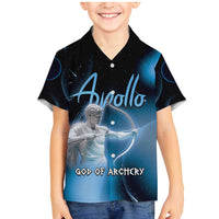Ancient Greek Apollo Family Matching Mermaid Dress and Hawaiian Shirt God Of Archery - Wonder Print Shop