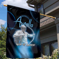 Ancient Greek Apollo Garden Flag God Of Archery - Wonder Print Shop