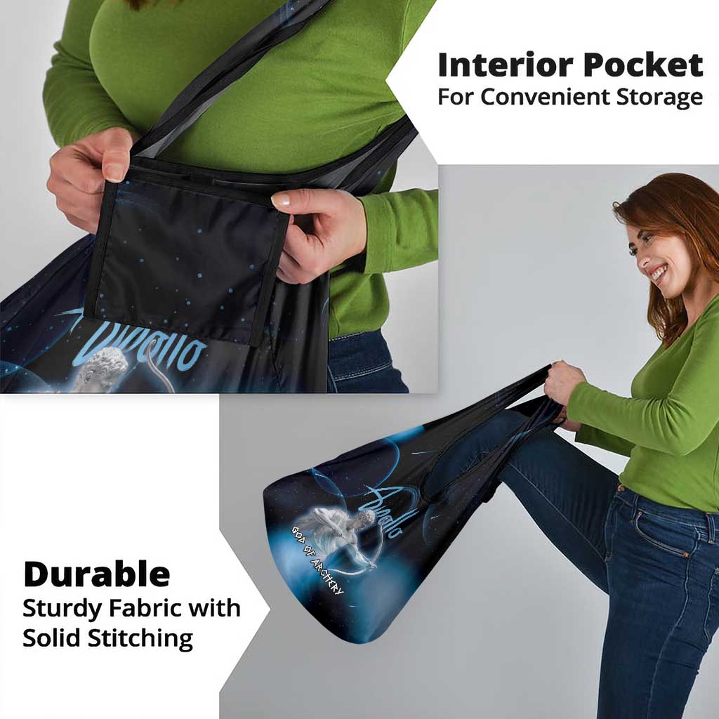 Ancient Greek Apollo Grocery Bag God Of Archery - Wonder Print Shop