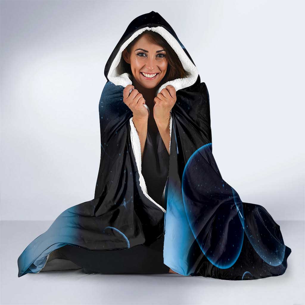 Ancient Greek Apollo Hooded Blanket God Of Archery - Wonder Print Shop