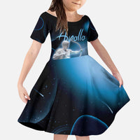 Ancient Greek Apollo Kid Short Sleeve Dress God Of Archery - Wonder Print Shop