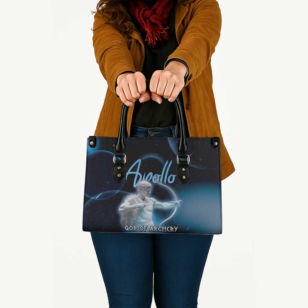 Ancient Greek Apollo Leather Bag God Of Archery - Wonder Print Shop