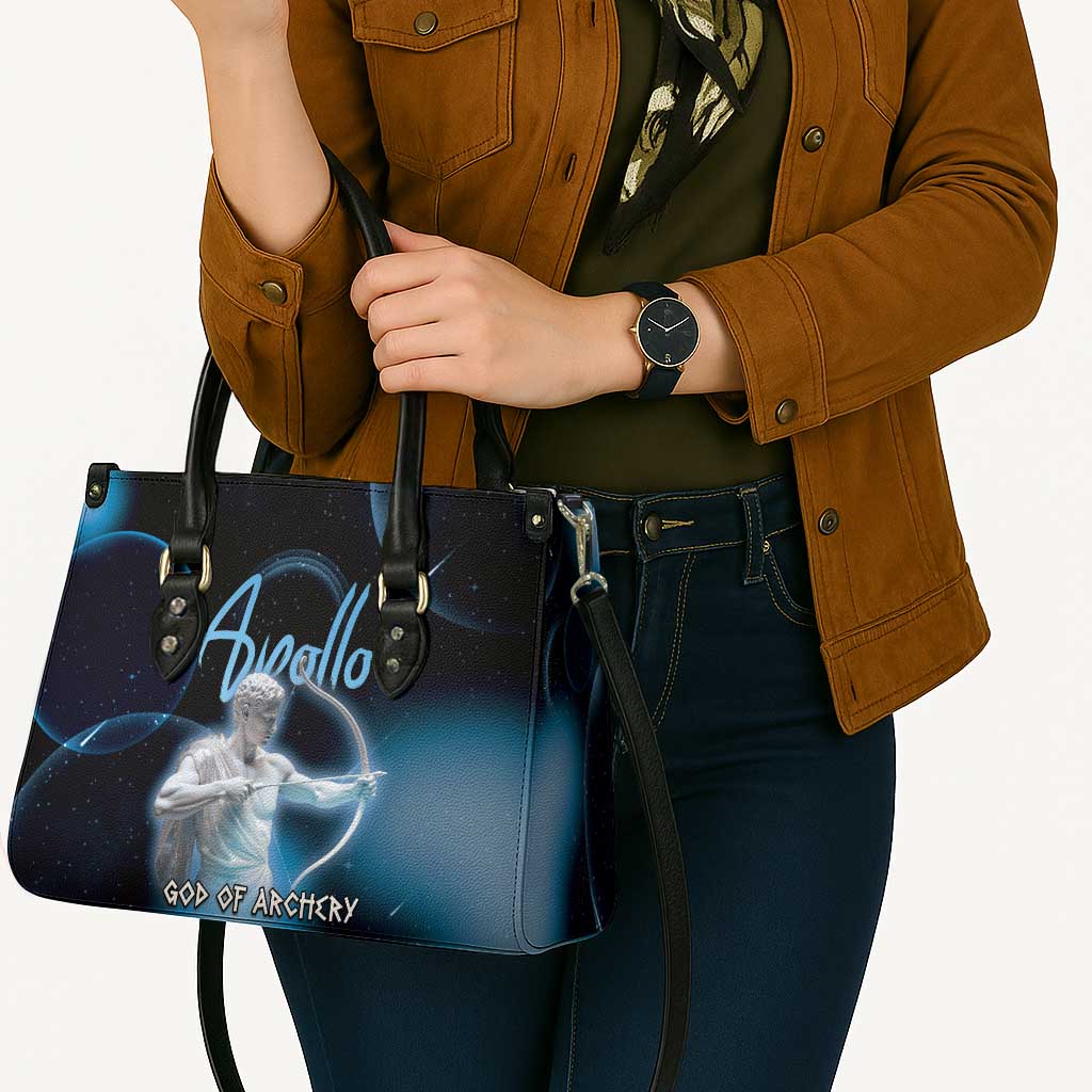 Ancient Greek Apollo Leather Bag God Of Archery - Wonder Print Shop
