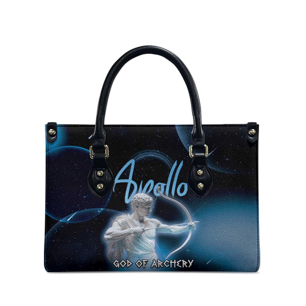 Ancient Greek Apollo Leather Bag God Of Archery - Wonder Print Shop