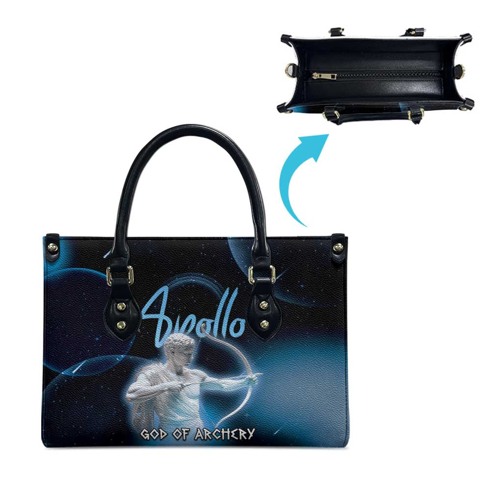 Ancient Greek Apollo Leather Bag God Of Archery - Wonder Print Shop