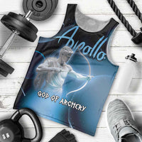 Ancient Greek Apollo Men Tank Top God Of Archery - Wonder Print Shop