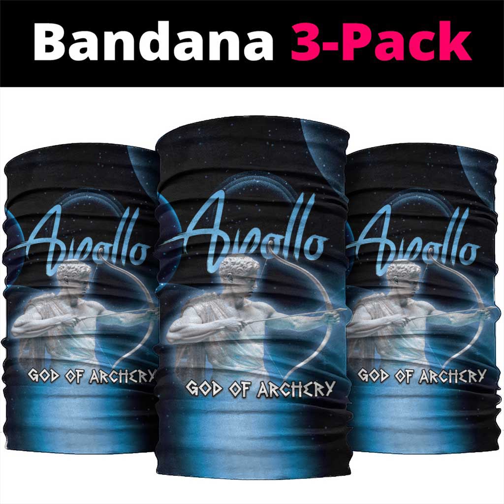 Ancient Greek Apollo Neck Gaiter God Of Archery - Wonder Print Shop