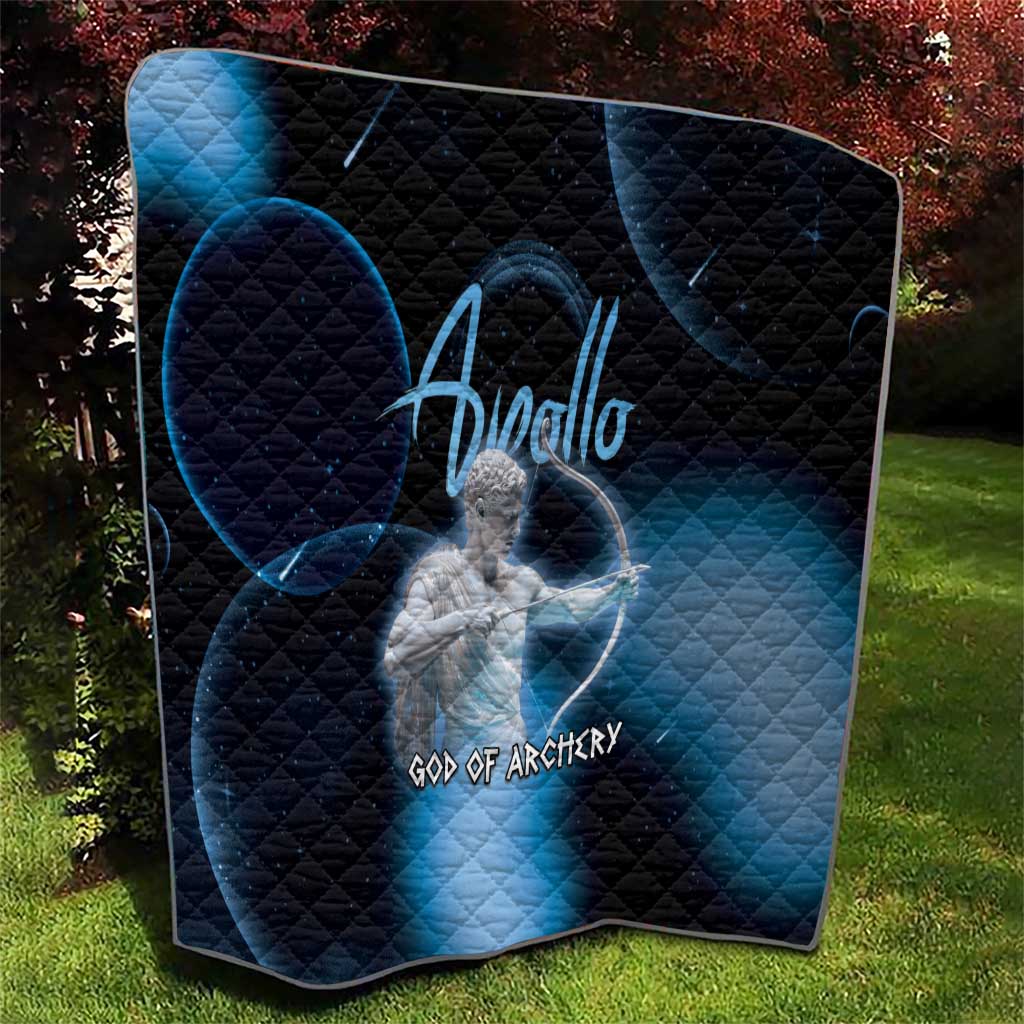 Ancient Greek Apollo Quilt God Of Archery - Wonder Print Shop