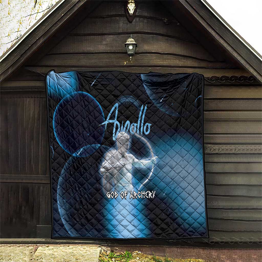 Ancient Greek Apollo Quilt God Of Archery - Wonder Print Shop