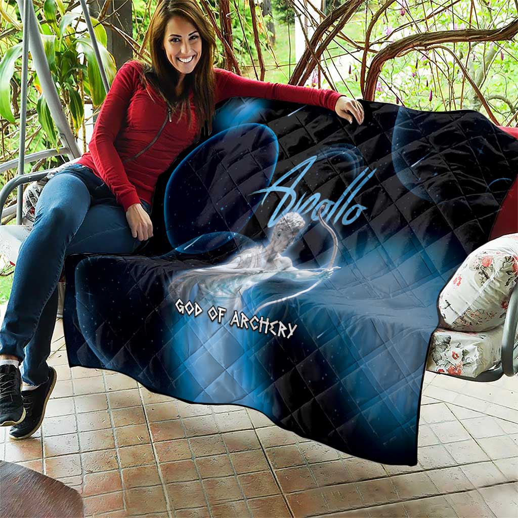 Ancient Greek Apollo Quilt God Of Archery - Wonder Print Shop