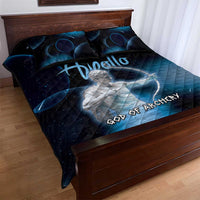 Ancient Greek Apollo Quilt Bed Set God Of Archery - Wonder Print Shop