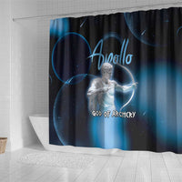 Ancient Greek Apollo Shower Curtain God Of Archery - Wonder Print Shop
