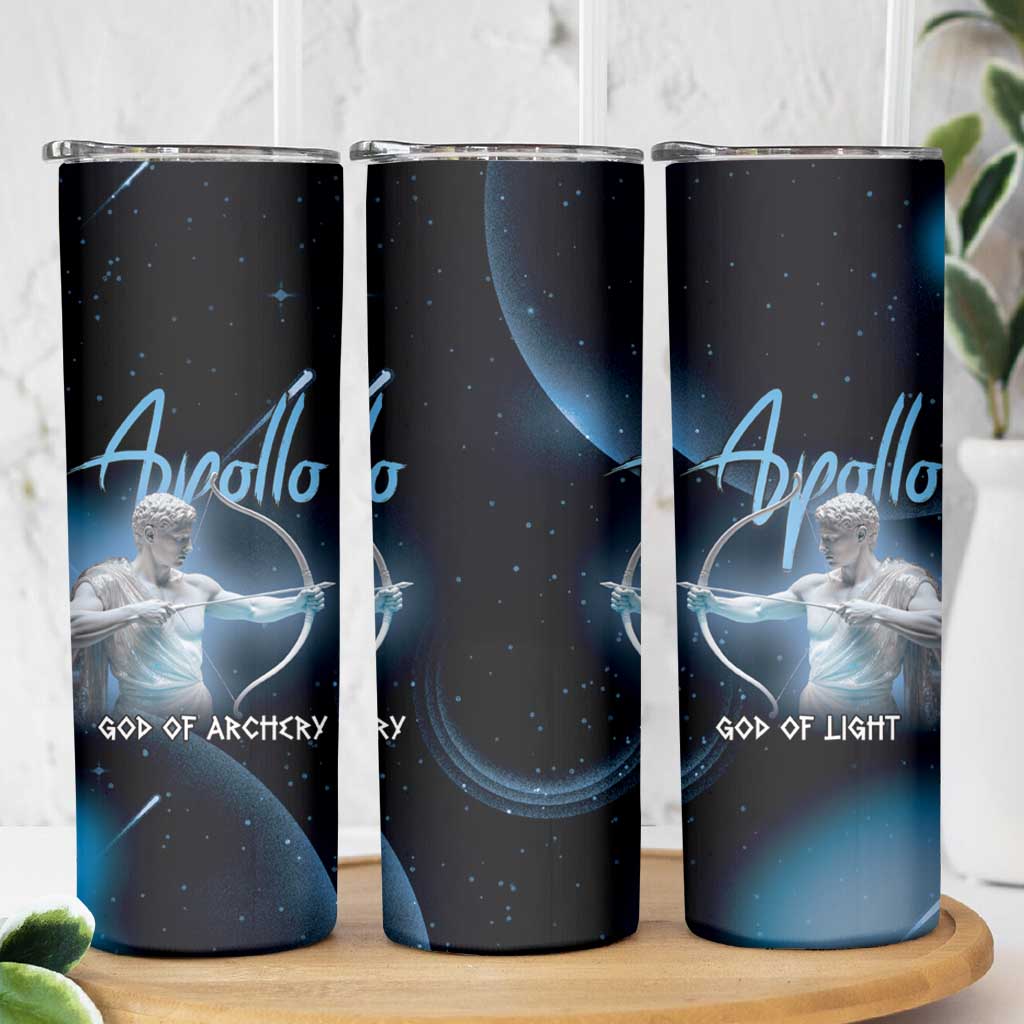 Ancient Greek Apollo Skinny Tumbler God Of Archery - Wonder Print Shop