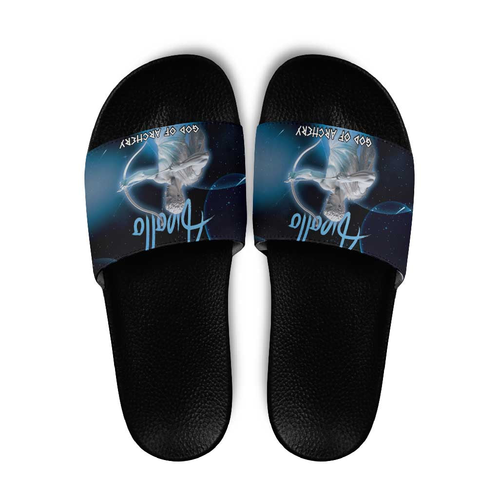 Ancient Greek Apollo Slide Sandals God Of Archery - Wonder Print Shop