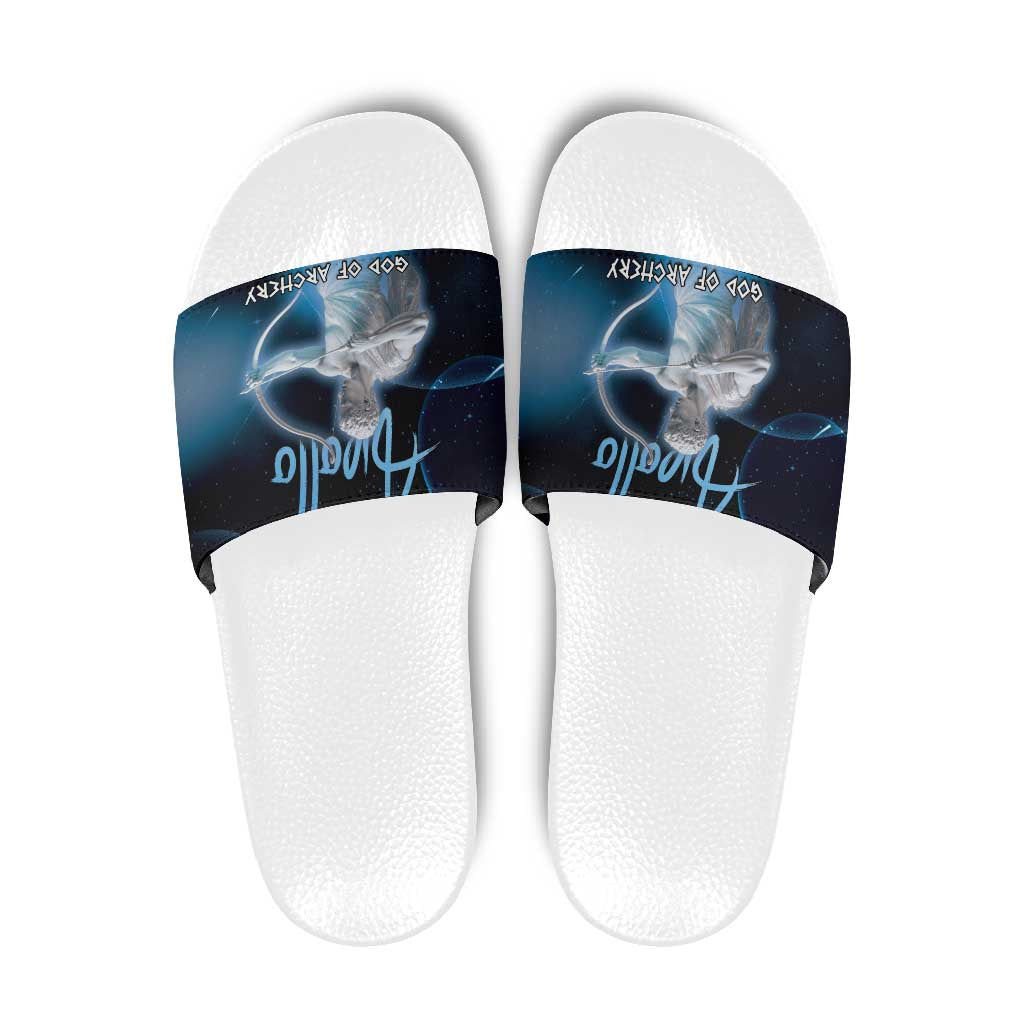Ancient Greek Apollo Slide Sandals God Of Archery - Wonder Print Shop