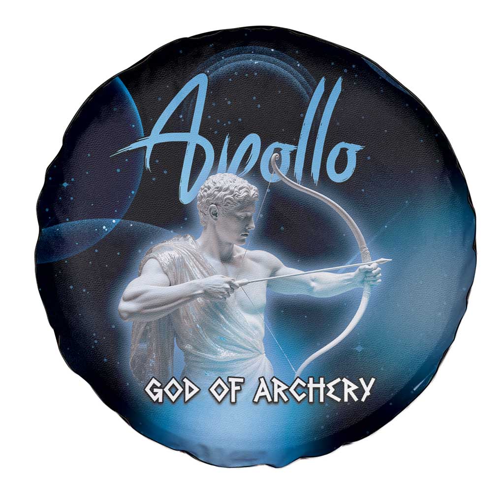 Ancient Greek Apollo Spare Tire Cover God Of Archery - Wonder Print Shop