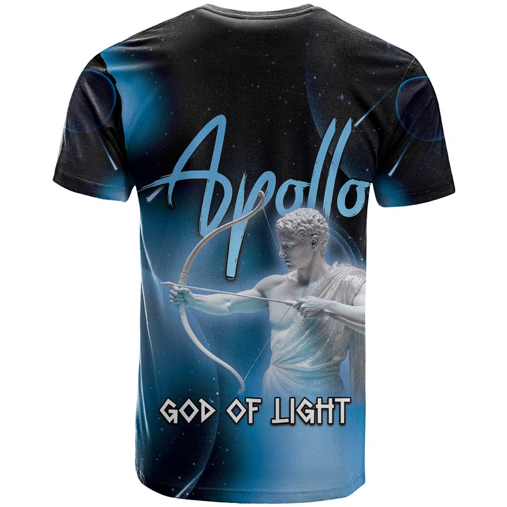 Ancient Greek Apollo T Shirt God Of Archery - Wonder Print Shop