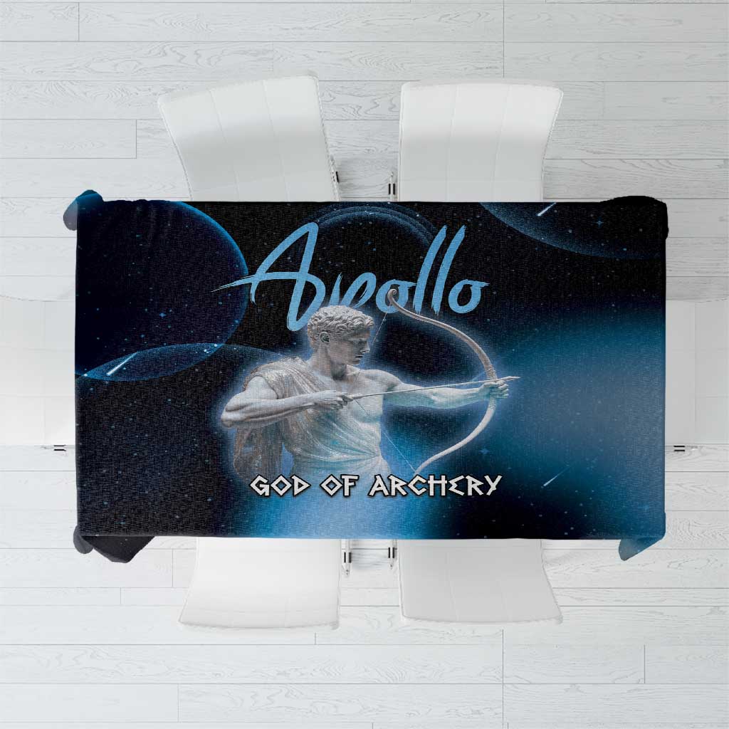 Ancient Greek Apollo Tablecloth God Of Archery - Wonder Print Shop