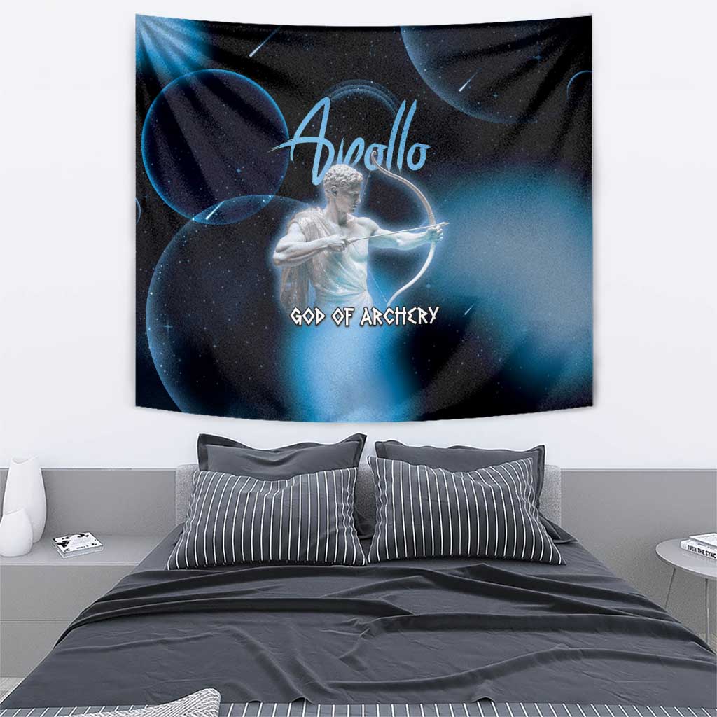 Ancient Greek Apollo Tapestry God Of Archery - Wonder Print Shop