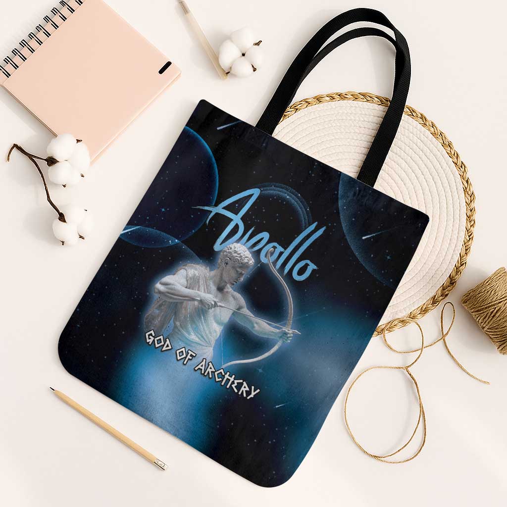 Ancient Greek Apollo Tote Bag God Of Archery - Wonder Print Shop