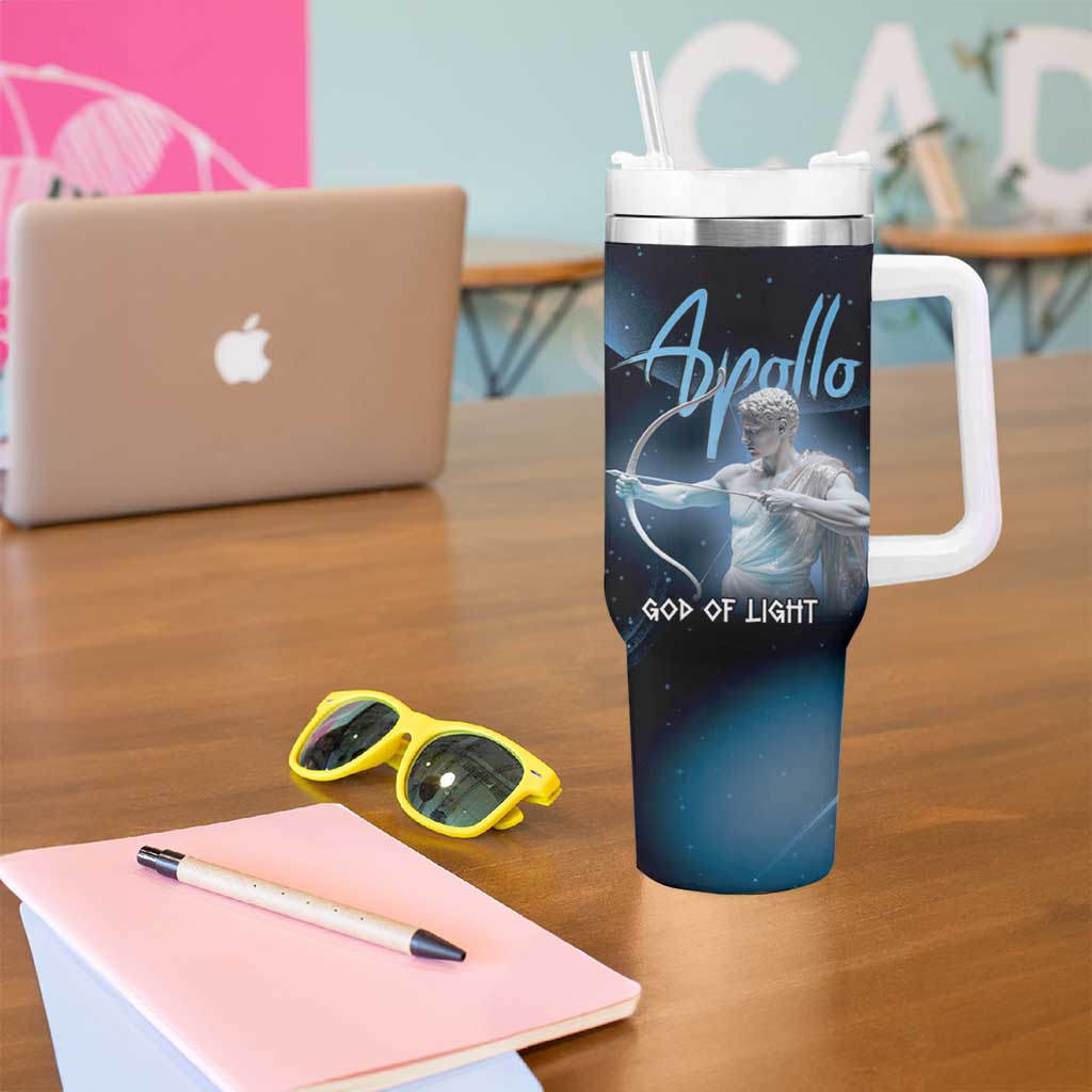 Ancient Greek Apollo Tumbler With Handle God Of Archery - Wonder Print Shop