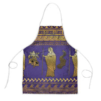 Hera Apron Goddess With Ancient Greek Pattern - Wonder Print Shop