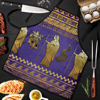 Hera Apron Goddess With Ancient Greek Pattern - Wonder Print Shop