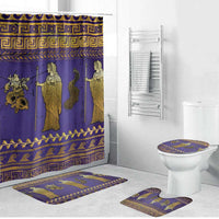 Hera Bathroom Set Goddess With Ancient Greek Pattern - Wonder Print Shop