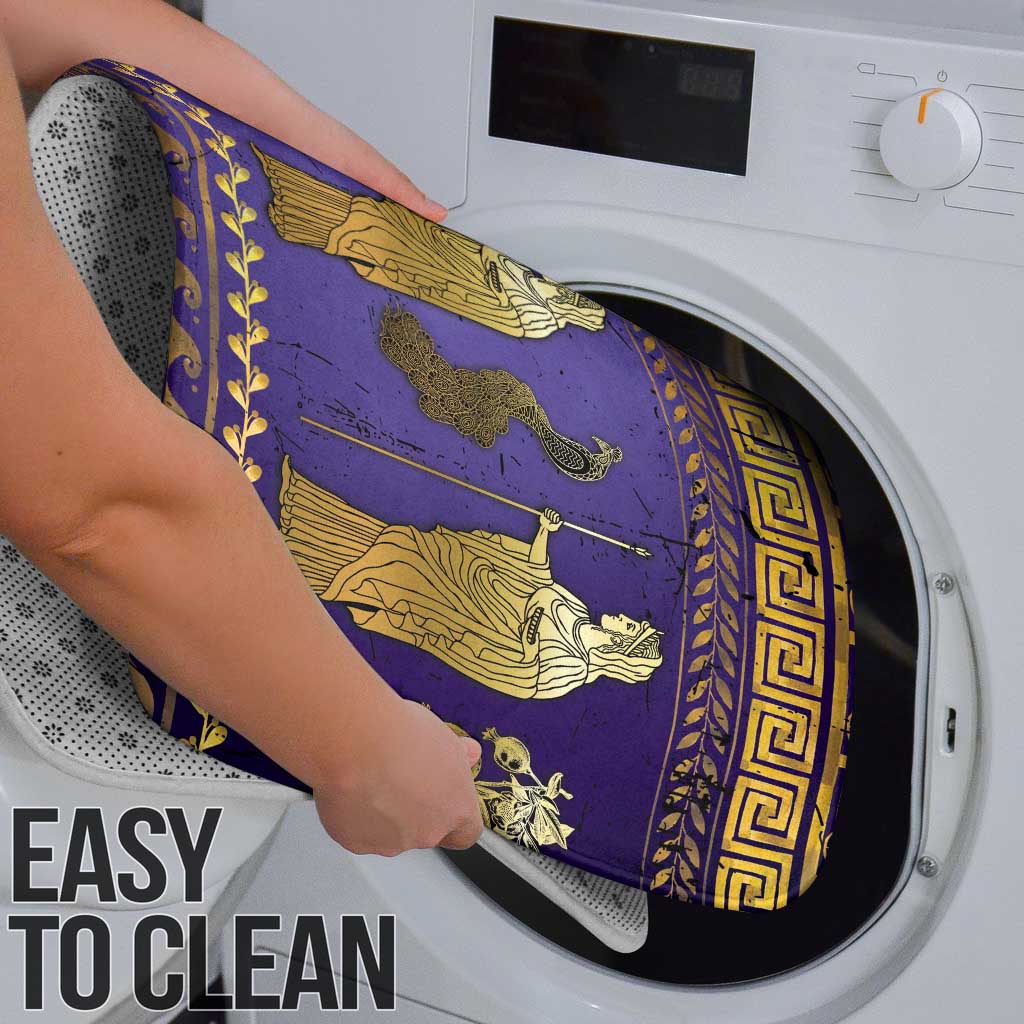 Hera Bathroom Set Goddess With Ancient Greek Pattern - Wonder Print Shop