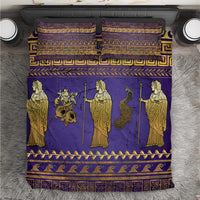 Hera Bedding Set Goddess With Ancient Greek Pattern - Wonder Print Shop