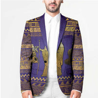 Hera Blazer Goddess With Ancient Greek Pattern - Wonder Print Shop