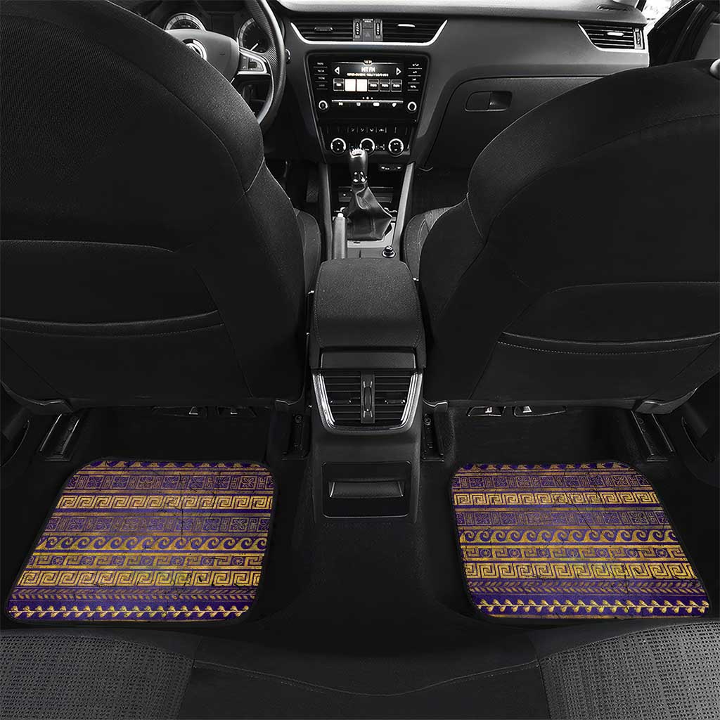 Hera Car Mats Goddess With Ancient Greek Pattern - Wonder Print Shop