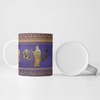 Hera Ceramic Mug Goddess With Ancient Greek Pattern - Wonder Print Shop