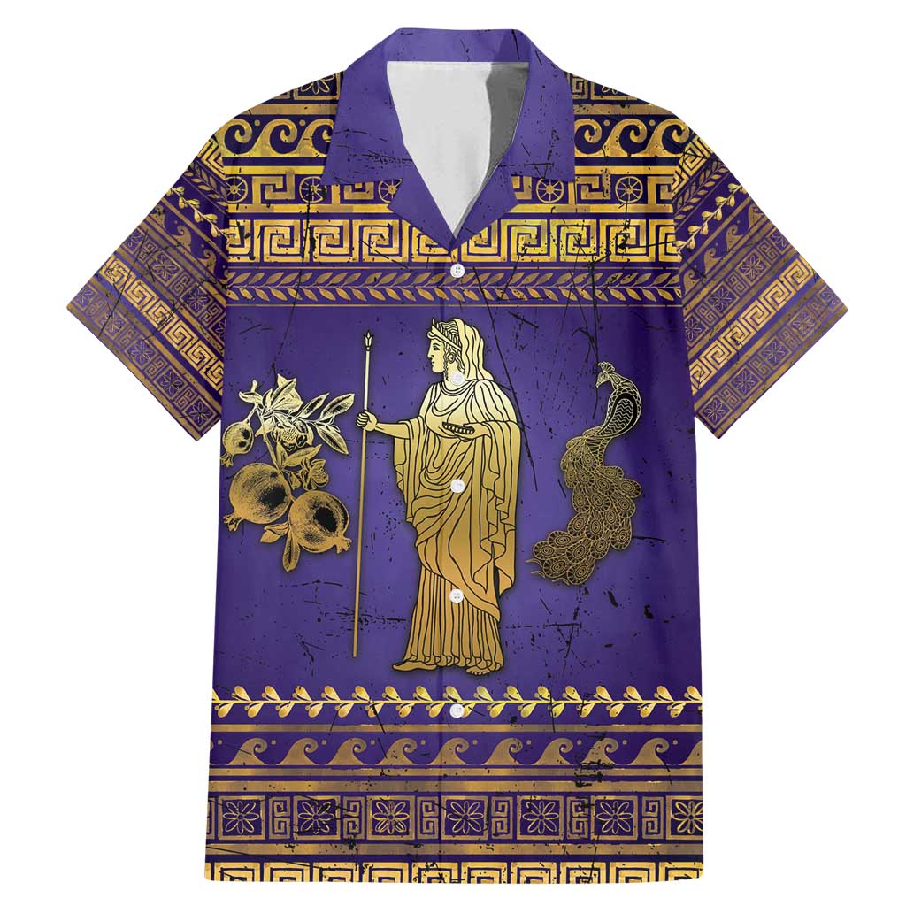 Hera Family Matching Mermaid Dress and Hawaiian Shirt Goddess With Ancient Greek Pattern - Wonder Print Shop