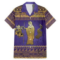 Hera Family Matching Mermaid Dress and Hawaiian Shirt Goddess With Ancient Greek Pattern - Wonder Print Shop