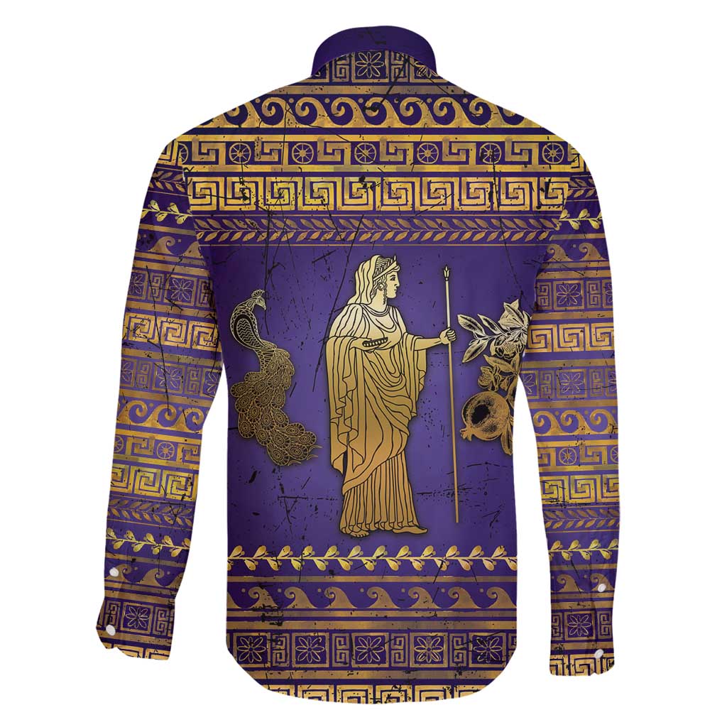 Hera Family Matching Mermaid Dress and Hawaiian Shirt Goddess With Ancient Greek Pattern - Wonder Print Shop